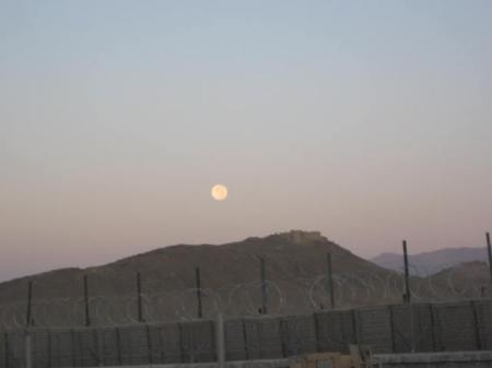 Beyond the walls of this Afghanistan FOB, a hilltop fortress reportedly built by Alexander the Great