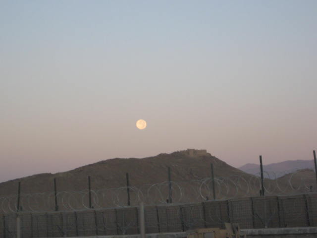 Beyond the walls of this Afghanistan FOB, a hilltop fortress reportedly built by Alexander the Great