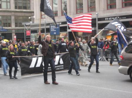 The Iraq and Afghanistan Veterans of America formation in the 2011 New York City Veterans Day Parade