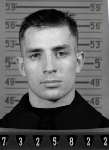 Jack Kerouac's Navy enlistment photo, 1942.
