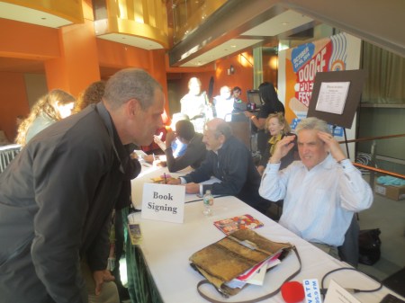 Robert Pinsky seems a little dismayed by my reappearance in his life.