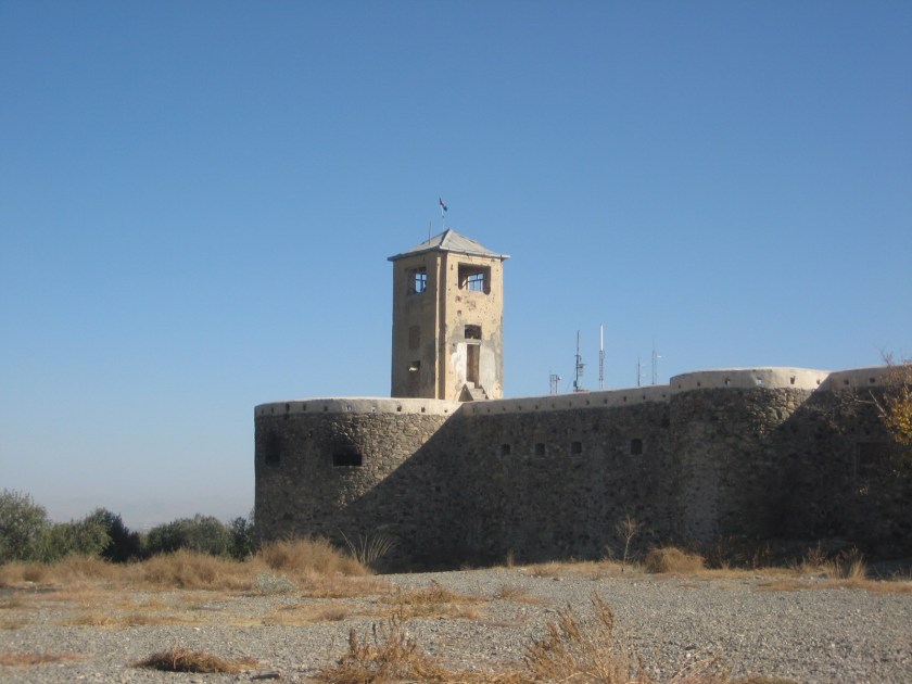 Who built these things? An abandoned fortress near Spera Combat Outpost, Khost province, Afghanistan.