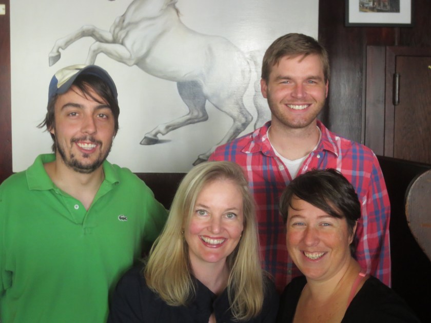 Matt Gallagher, Siobhan Fallon, Brandon Willitts, and Mariette Kalinowski