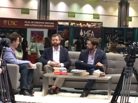 Brian Castner and Phil Klay talk it out on AWP-TV.