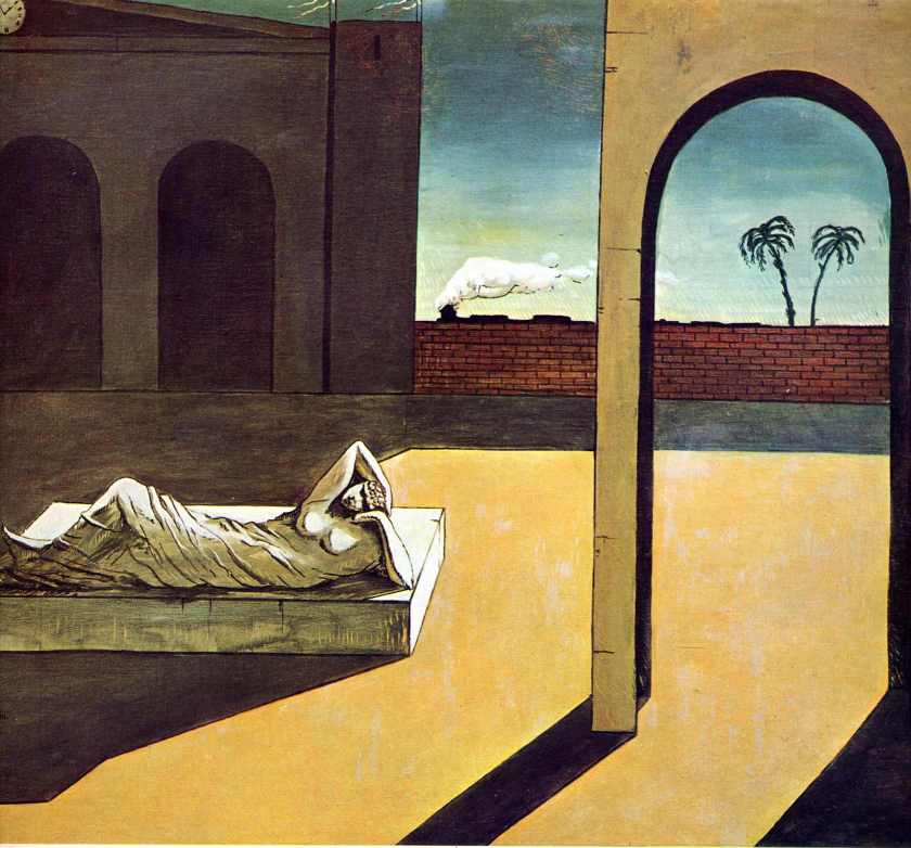 Giorgio de Chirico, "Ariadne on Naxos"